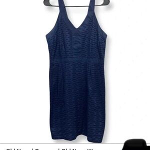 Old Navy | Dresses | Old Navy Womens
Si
V Neck Eyelet Navy Blue Dress